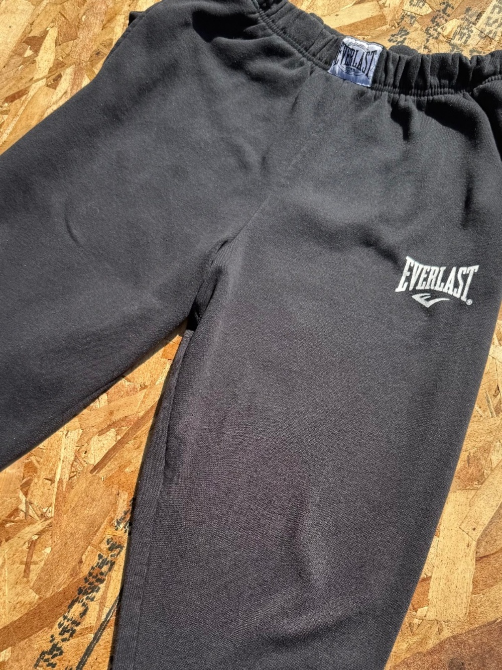 Vintage Everlast Boxing Black Sweatpant Joggers 90s Y2K Boxing Equipment L